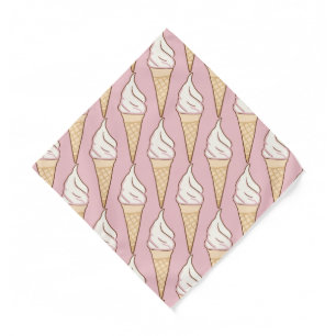 Soft Serve Ice Cream Pet Bandana