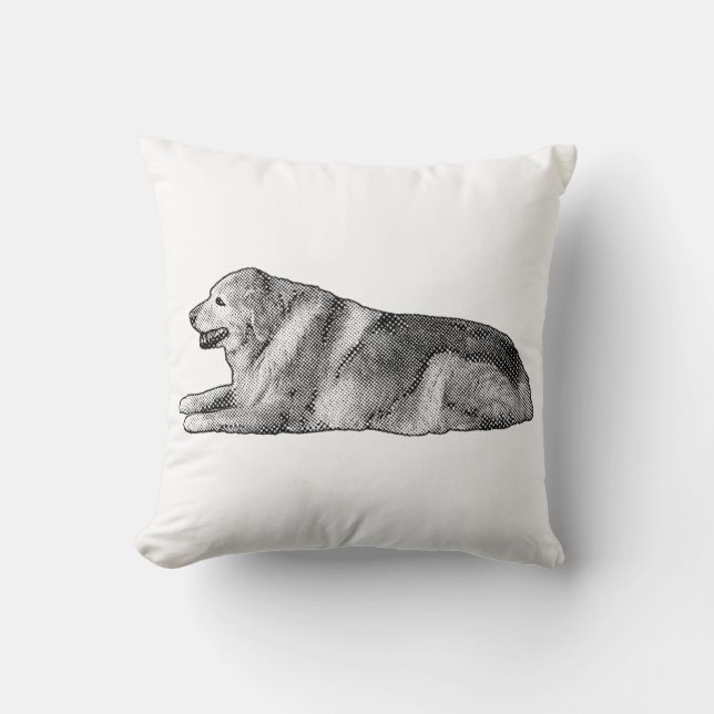Soft Shade, Dotted Ease Throw Pillow (Front)