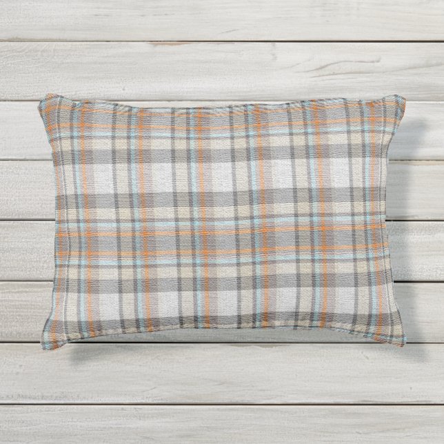 Soft Shades of Autumn Outdoor Pillow (Front)