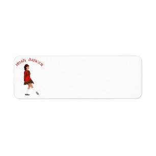 Soft Shoe Irish Dancer in Red Label