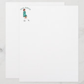 Soft Shoe Irish Dancer in Turquoise (Front/Back)