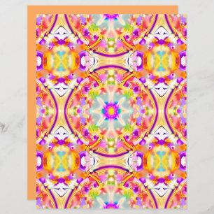 Soft Spring Pastels Tie Dye Pattern