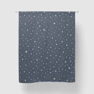 Soft Star Pattern Aesthetic Blackout Curtains