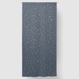 Soft Star Pattern Aesthetic Blackout Curtains