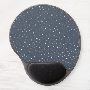 Soft Star Pattern Aesthetic Gel Mouse Pad
