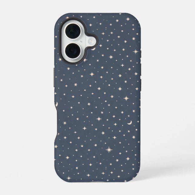 Soft Star Pattern Aesthetic Iphone Case (Back)