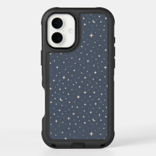 Soft Star Pattern Aesthetic iPhone 16 Plus Case