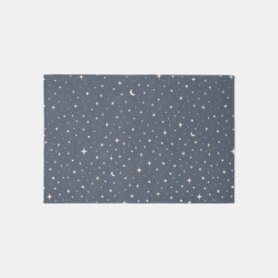 Soft Star Pattern Aesthetic Outdoor Rug