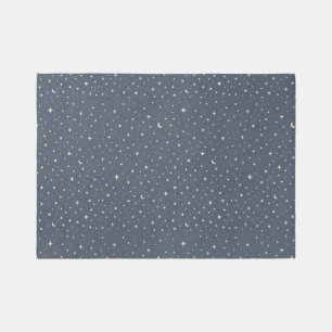 Soft Star Pattern Aesthetic Outdoor Rug