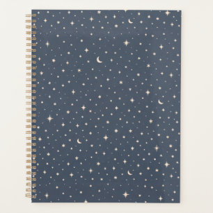 Soft Star Pattern Aesthetic Planner