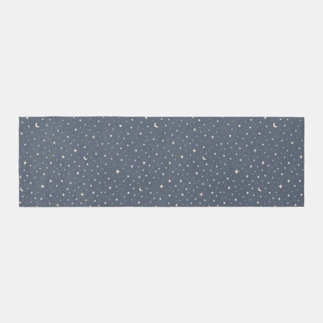 Soft Star Pattern Aesthetic Runner (Front)