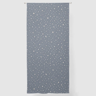 Soft Star Pattern Aesthetic Sheer Curtains