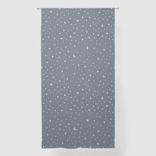 Soft Star Pattern Aesthetic Sheer Curtains