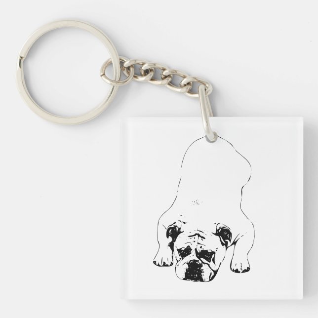 Soft Step Joy Keychain (Front)