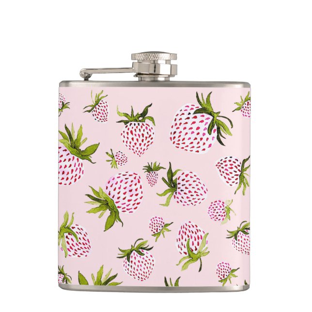 Soft Strawberries - Berry Sweet Flask (Front)