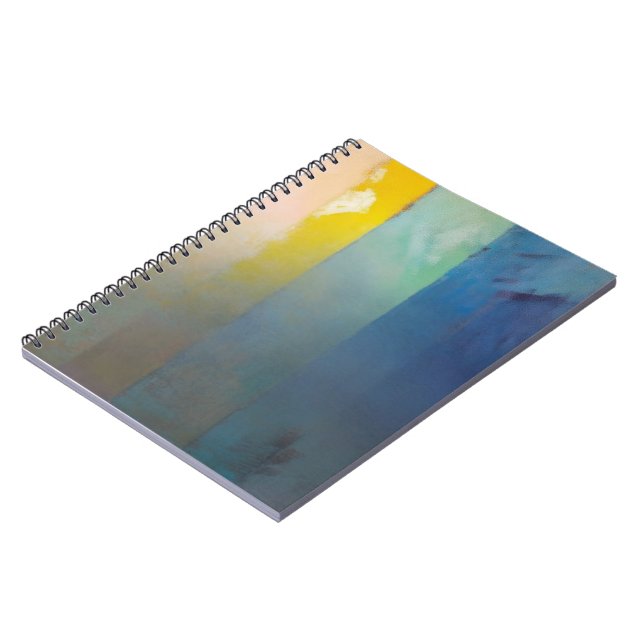 “Soft Stripes” Notebook – Colorful & Stylish (Left Side)