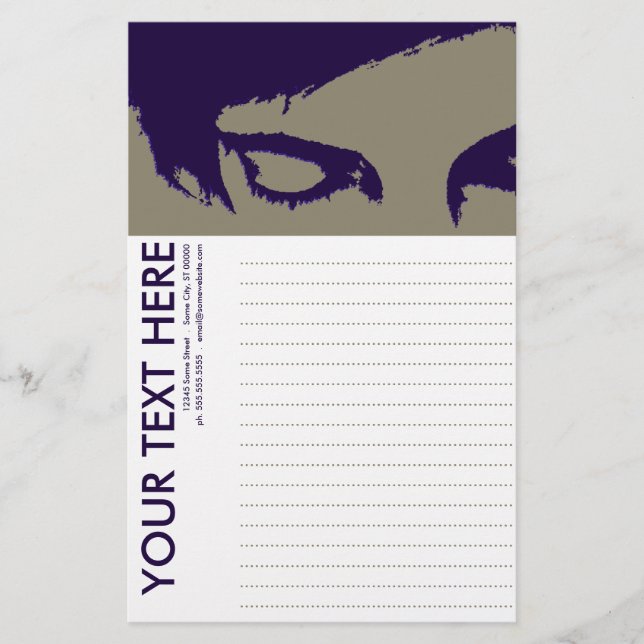 soft style stationery (Front)