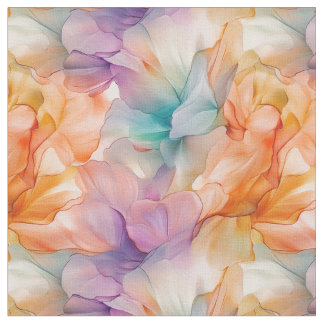 Soft Summer Petals Fabric