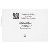 Soft Sunrise-customize any occasion Cards (Back Horizontal)