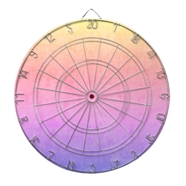 soft sunset dart board (Front)