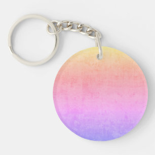 soft sunset keychain
