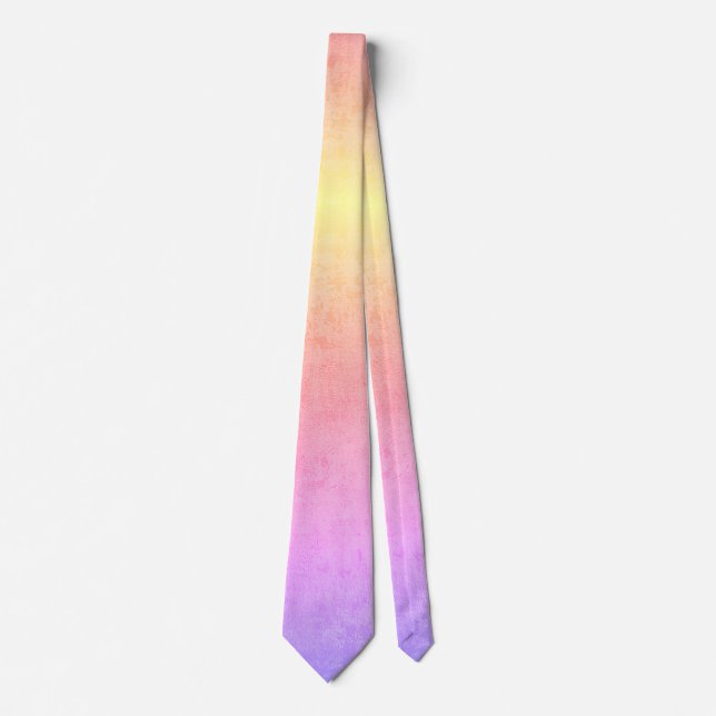 soft sunset neck tie (Front)