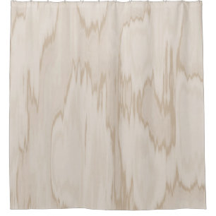 Soft Taupe Abstract Shower Curtain