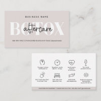 Soft Taupe Modern Botox Aftercare Guide