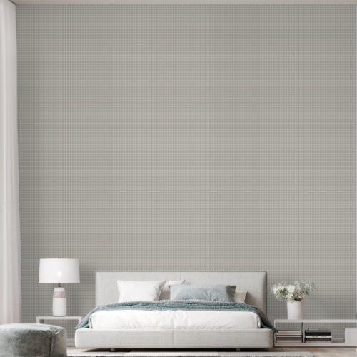 Soft Taupe Pale Masculine Plaid Wallpaper