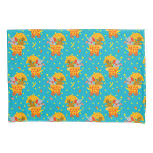 Soft Toys Flying in Starry Sky   Pillow Case