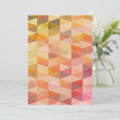 Soft Triangle Geometric Pattern (Standing Front)