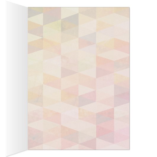 Soft Triangle Geometric Pattern (Inside (Right))