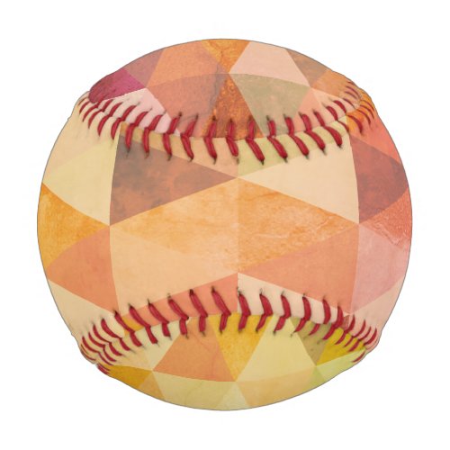 Soft Triangle Geometric Pattern Baseball