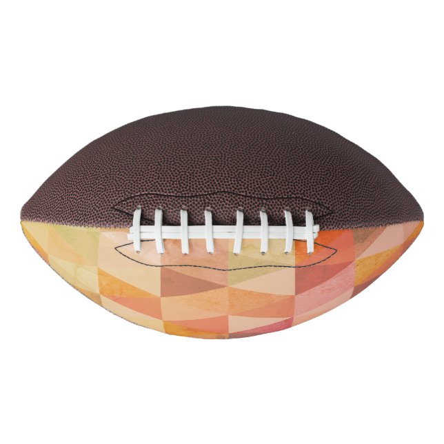Soft Triangle Geometric Pattern Football (Front)