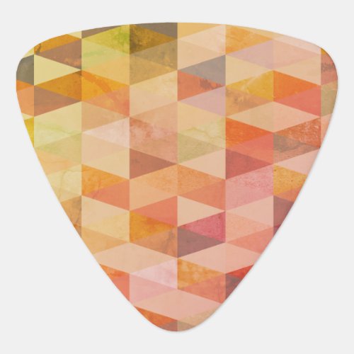 Soft Triangle Geometric Pattern Guitar Pick