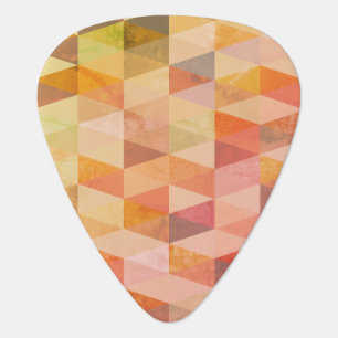 Soft Triangle Geometric Pattern Guitar Pick