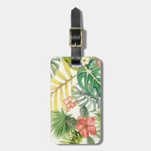 Soft Tropics Luggage Tag
