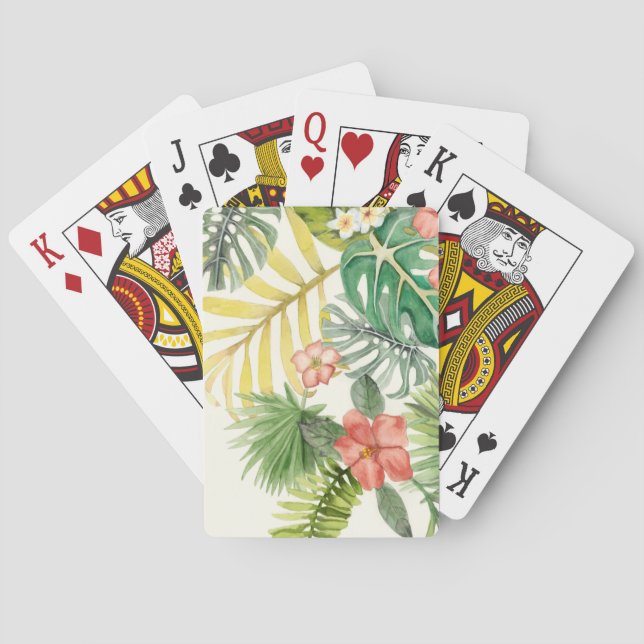 Soft Tropics Poker Cards (Back)