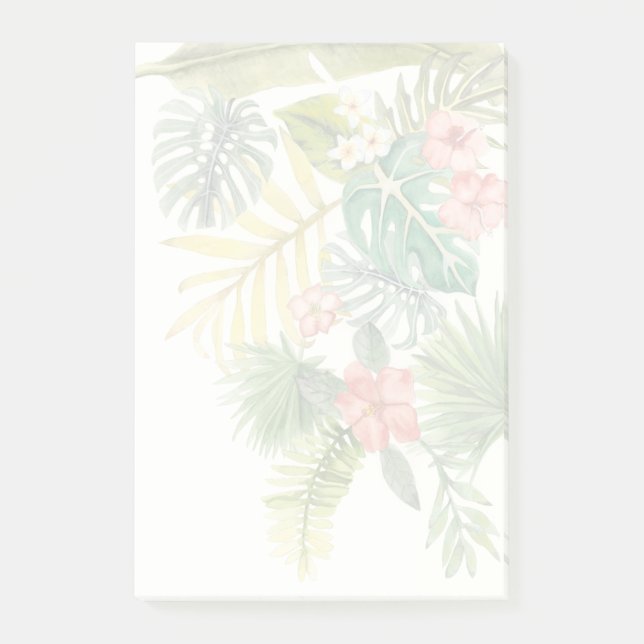 Soft Tropics Post-it Notes (Front)