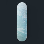 Soft Turquoise Ocean Dream Waves #2 #water #decor  Skateboard<br><div class="desc">Soft Turquoise Ocean Dream Waves #2 #water #decor #art</div>