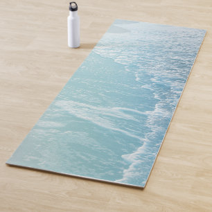 Soft Turquoise Ocean Dream Waves #2 #water #decor Yoga Mat