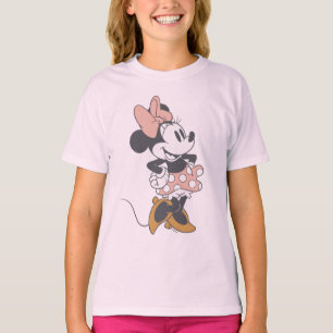Soft Vintage Minnie Mouse Polka Dot Charm T-Shirt