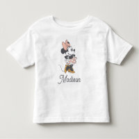 Soft Vintage Minnie Mouse Polka Dot Charm