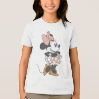 Soft Vintage Minnie Mouse Polka Dot Charm