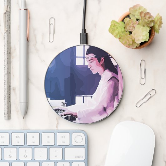Soft Wangji Wireless Charger (Desk)