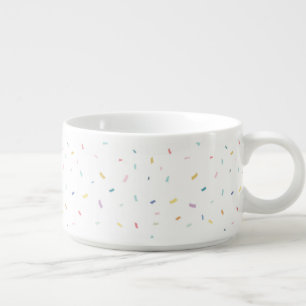 Soft Watercolor Confetti Pattern Bowl