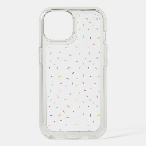Soft Watercolor Confetti Pattern iPhone 15 Case