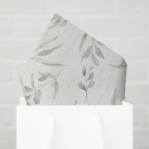 Soft Watercolor Eucalyptus Tissue Paper