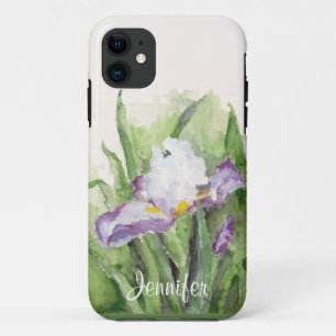 Soft Watercolor Iris iPhone 5 Case