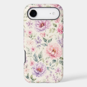 Soft Watercolor Peony Floral iPhone 17 Air Case